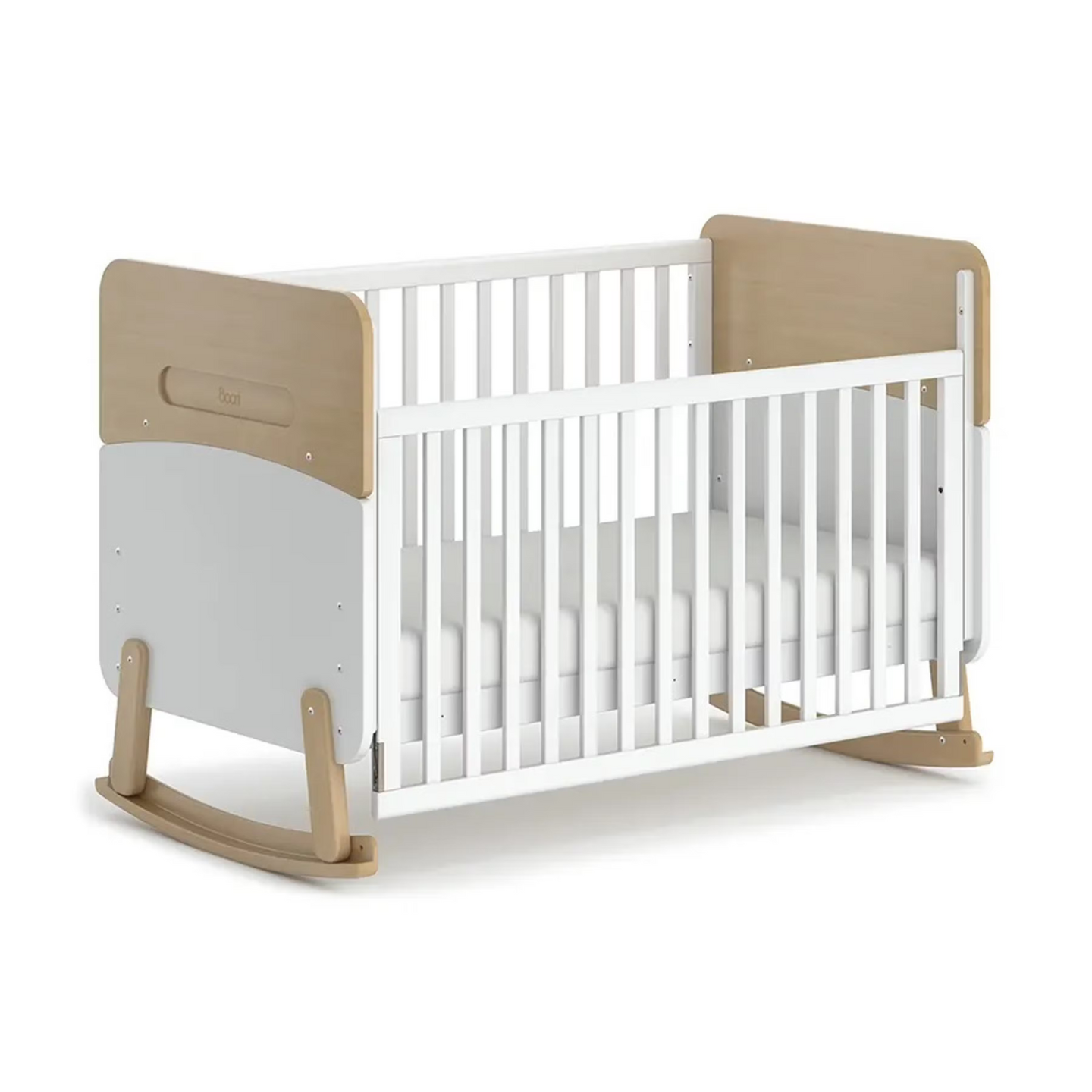 Boori - Neat 5 in 1 Cot_Barley White and Almond